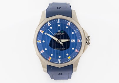 CORUM ADMIRAL'S CUP REGATTA 47MM AUTOMATIC WATCH 30 JEWELS  01.0146
