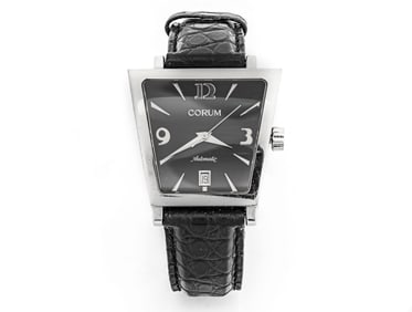 CORUM TRAPEZE 82.404.20 STAINLESS STEEL WATCH