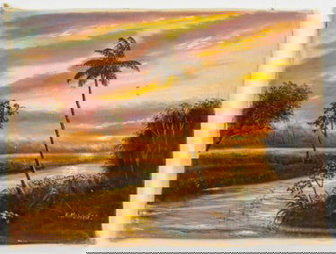 OIL ON CANVAS PAINTING. SIGNED BY THE ARTIST