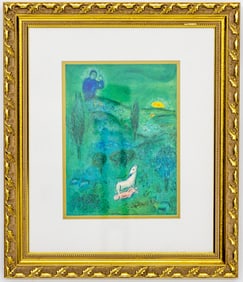 MARC CHAGALL. OFFSET PRINT.