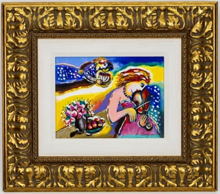 ZAMY STEYNOVITZ O/C PAINTING