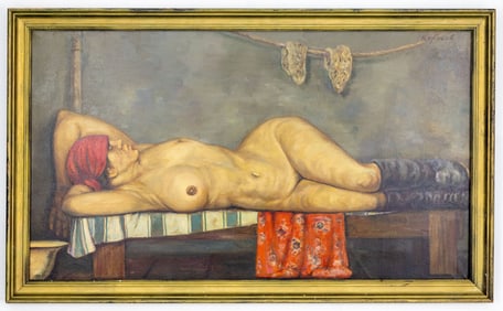 RUSSIAN PAINTING SIGNED KORZHEV? O/C