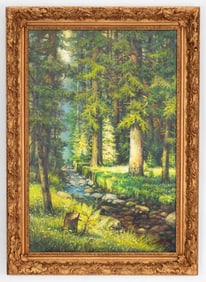 RUSSIAN PAINTING O/C ATTR: TO IVAN SHISHKIN