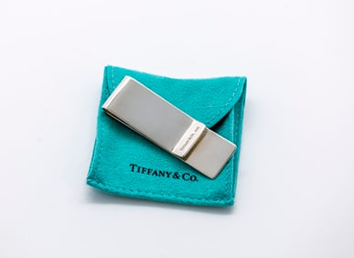 TIFFANY & CO MONEY CLIP IN STERLING SILVER