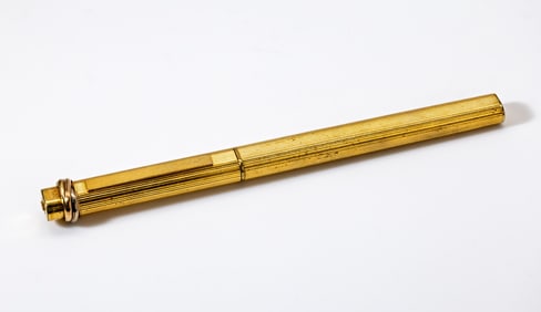 CARTIER TRINITY STRIPE CAP BALLPOINT PEN