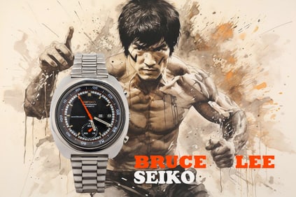 SEIKO 6139-7002 AUTOMATIC CHRONOGRAPH BRUCE LEE WATCH
