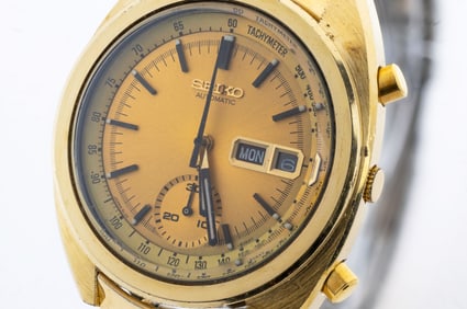 SEIKO GOLD BRUCE LEE 6139-6015 1972 WATCH