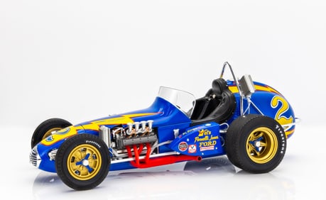 LIMITED EDITION GMP VINTAGE AL UNSER #2 JOHNNY LIGHTNING FORD DIRT CHAMP