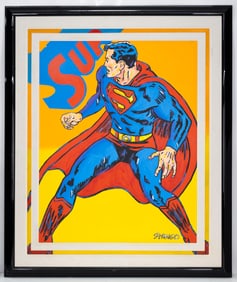 JOHN STANGO SUPERMAN A/C PAINTING