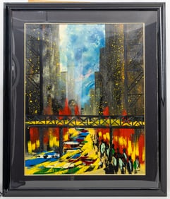 CHRISTIAN CLAEREBOUT, CITY SCENE. 2000'S