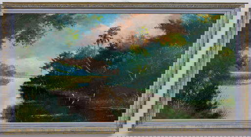 SAM NEWTON FLORIDA HIGHWAYMEN O/B PAINTING (1 of 4)