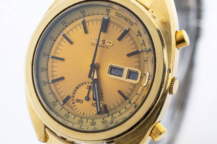 SEIKO GOLD BRUCE LEE 6139-6015 1972 WATCH (1 of 5)