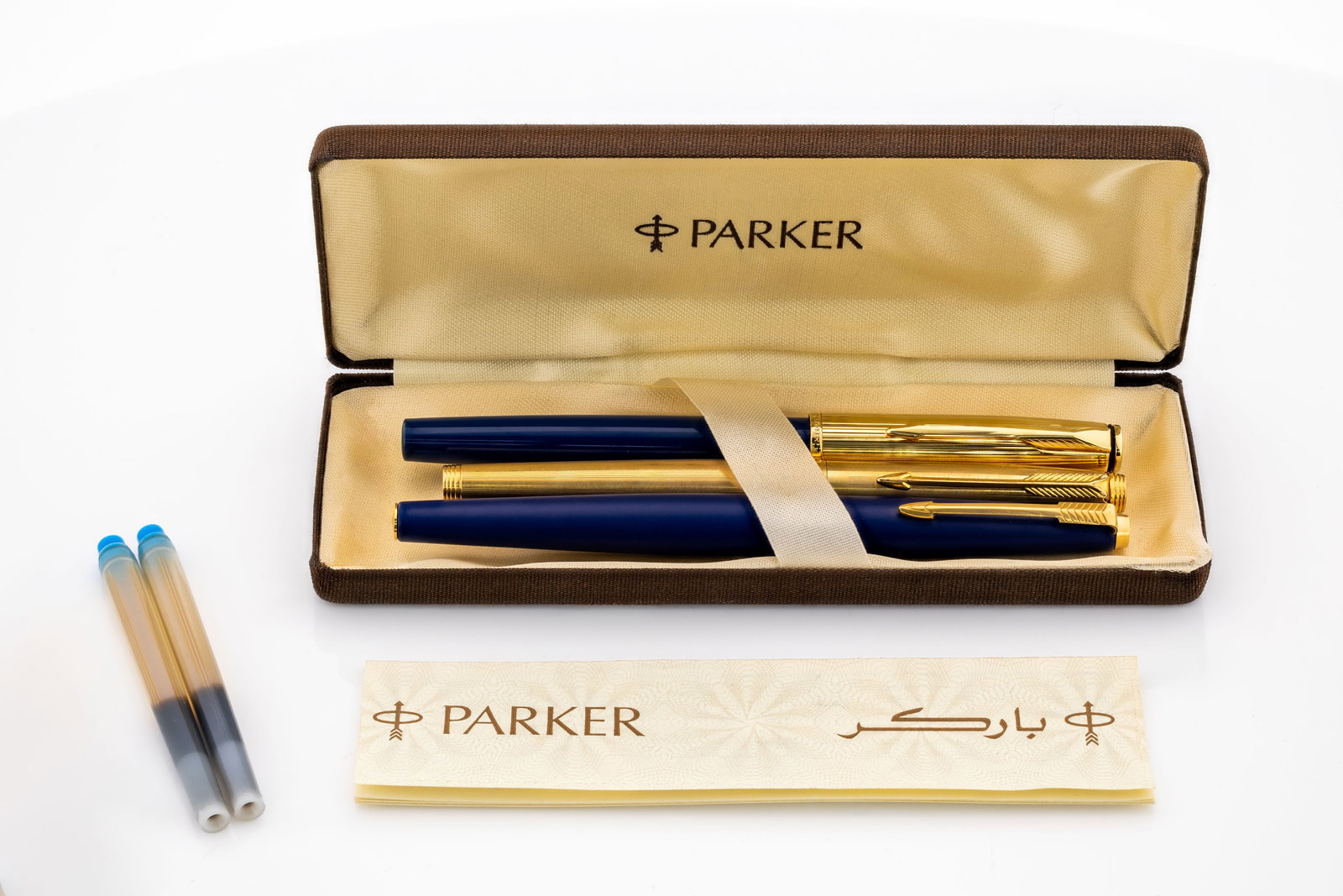 PARKER INSIGNIA SET OF 3 FOUNTAIN PENS (1 of 10)