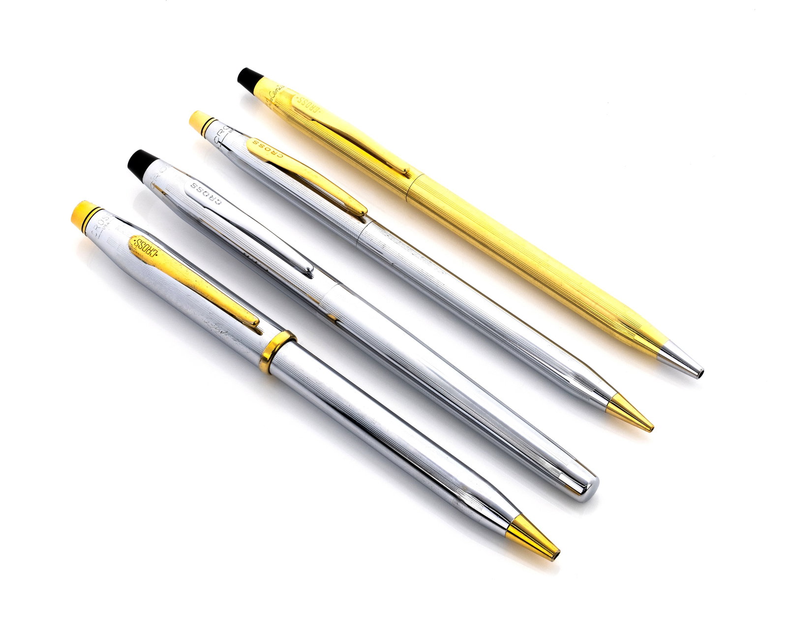 CROSS SET OF 3 BALL PEN & 1 PENCIL (1 of 9)