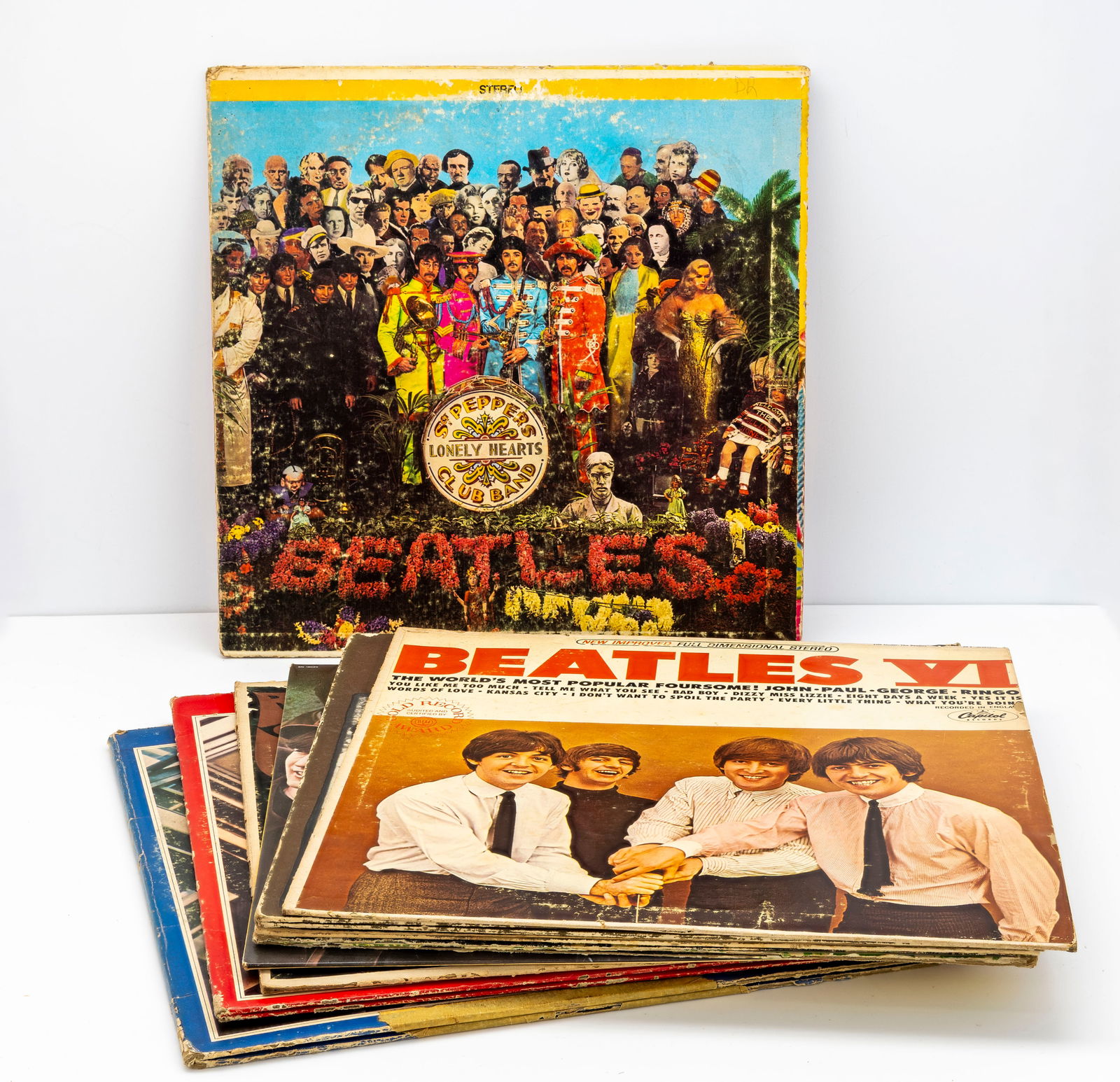 SET OF 9 VINYL: THE BEATLES, THE BAND, JETHRO TULL (1 of 19)