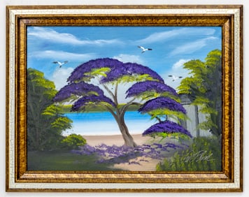 Al Black Florida Highwaymen O/B Painting