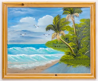 Al Black Florida Highwaymen O/B Painting