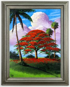 2nd Gen Kelvin Hair Florida Highwaymen Painting O/C