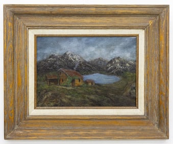 Alfred J. Casson (Canadian 1898-1992) Circa O/C Painting