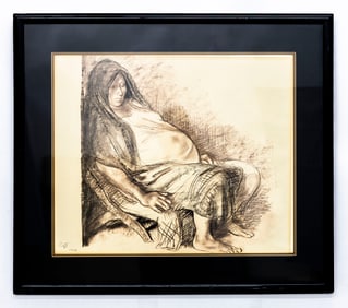 Francisco Zuniga (1912-1998) Offset Lithograph on Paper