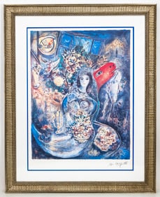 Marc Chagall 1960 "Bella" Print 253/500