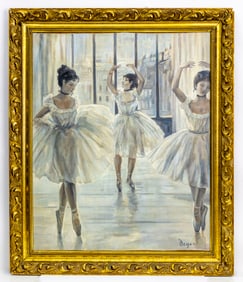 French School Signed Degas?