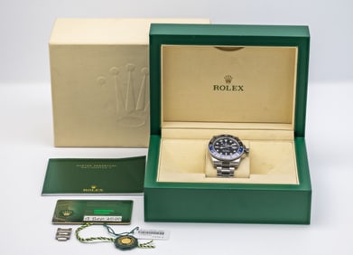 Rolex GMT-Master II Watch 126710BLNR "Batman" 40mm