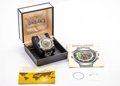 Omega Chronograph Vintage Flightmaster Watch 145.013
