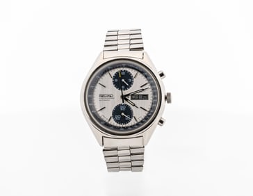 Seiko 6138-8020 Panda Chronograph Automatic Watch
