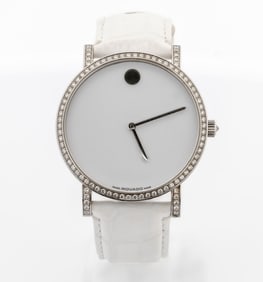 Movado Museum Watch 84 F4 1891 Diamonds