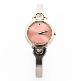 Movado Kara Watch 84 A1 1846 Pink Dial