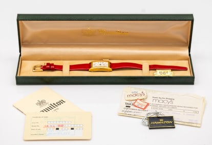 Hamilton Ladies Watch with Original Box and Papers