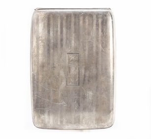 ELM Sterling Silver Cigarette Case