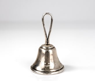 Antique Sterling Silver Bell