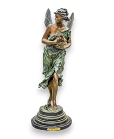 Jean-Paul Aube "Winged Woman" 1900