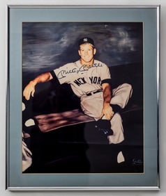 Autographed Mickey Mantle Limited Edition