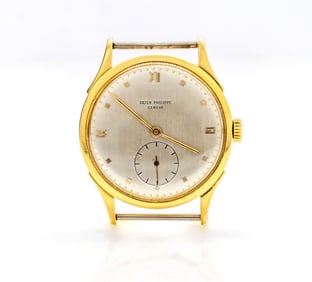 Patek Philippe 18k Yellow Gold 1589 Calatrava Vintage Watch