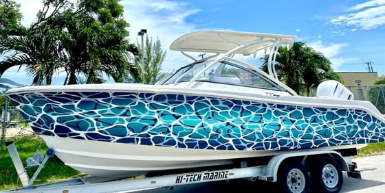 Boat Fishing Yacht 2016 Edgewater CX 245 Trailers Boat 35ft Hide-Touch