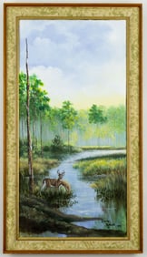 Daniel Butler Florida Highwaymen A/C Painting