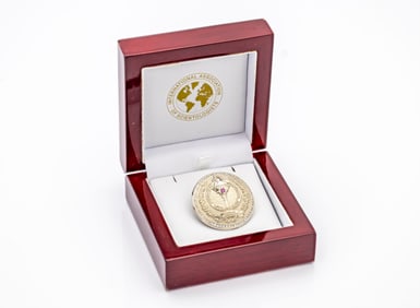 Whitehurst Brooch Scientologists Association 14K Gold