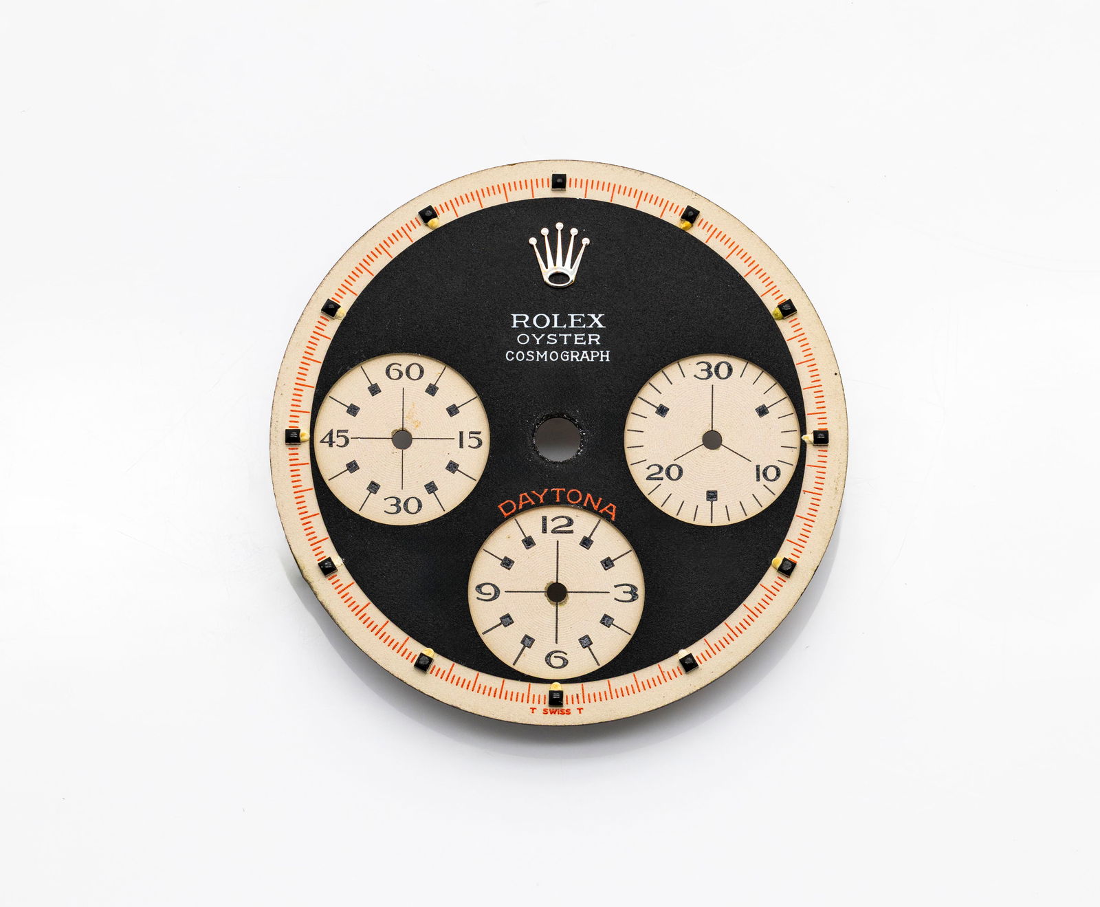 Vintage Rolex 6263 Chronograph Red Daytona Paul Newman Singer Dial: Title: Vintage Rolex Daytona 6263 “Red Daytona” Paul Newman Singer Dial Description: An exceptionally desirable vintage Rolex chronograph dial, produced by Singer for the reference 6263 Cosmog