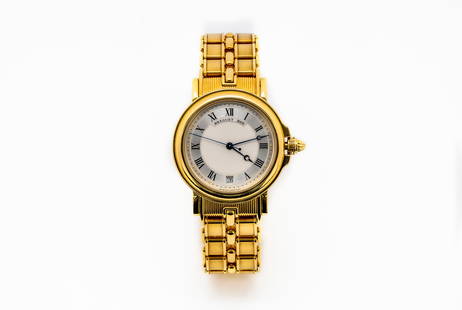 Breguet 265L Horloger de la Marine 18k Gold Watch: Brand: Breguet Model: Horloger de la Marine Reference: Breguet - 3400 Material: 18K Yellow Gold Serial number: 265L Clasp ty