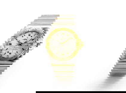 Omega Constellation Co-Axial Chronometer Double-Eagle Watch: Brand: OmegaModel: Constellation Co-Axial chronometerMaterial: Stainless Steel and 18k Gold (bi-metal/two-tone case and bracelet) Sapphire Crystal Serial number: