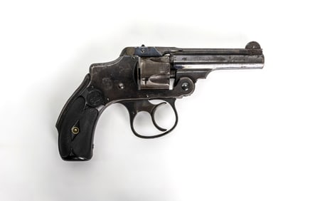 Smith & Wesson .32 Safety Hammerless 3rd Model Revolver Antique DAO. Serial #145197