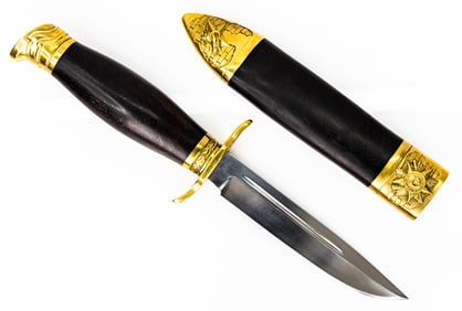 Russian Knife Finka KGB "WWII 40 Victory USSR"