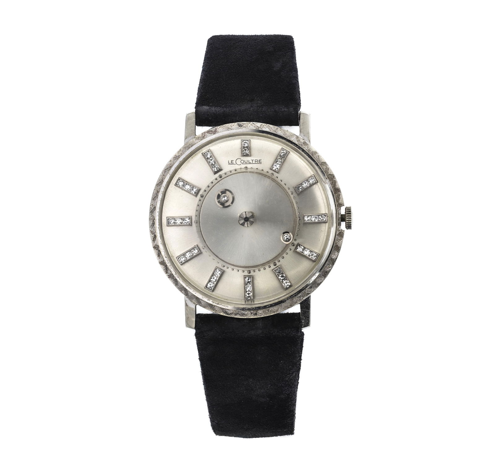 Vacheron Constantin LeCoultre 18K White Gold & Diamond Galaxy" Mystery Dial Wristwatch 1950 (1 of 7)