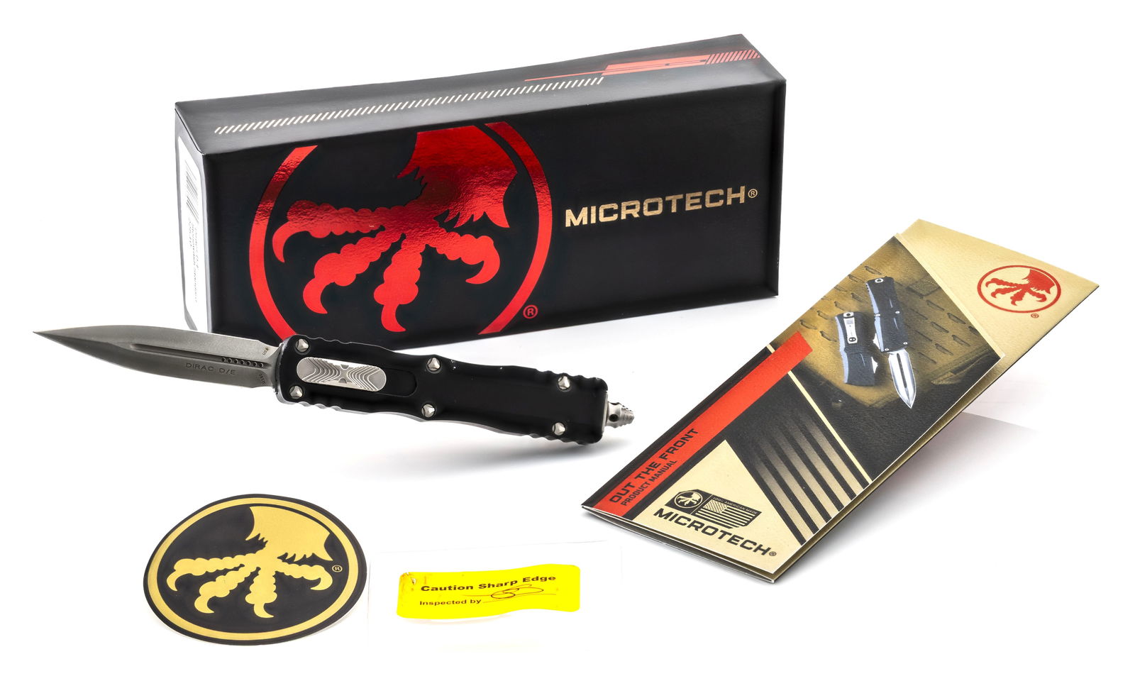 Microtech Dirac D/E Automatic OTF Knife M390 (1 of 6)