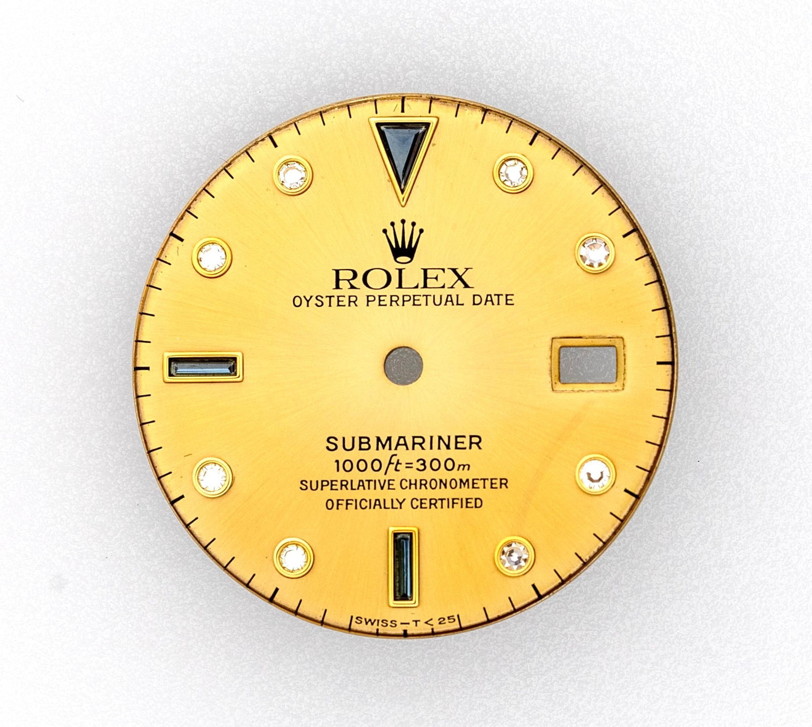 16808 Sultan Submariner Rolex Submariner Date Mk1 Serti Diamond