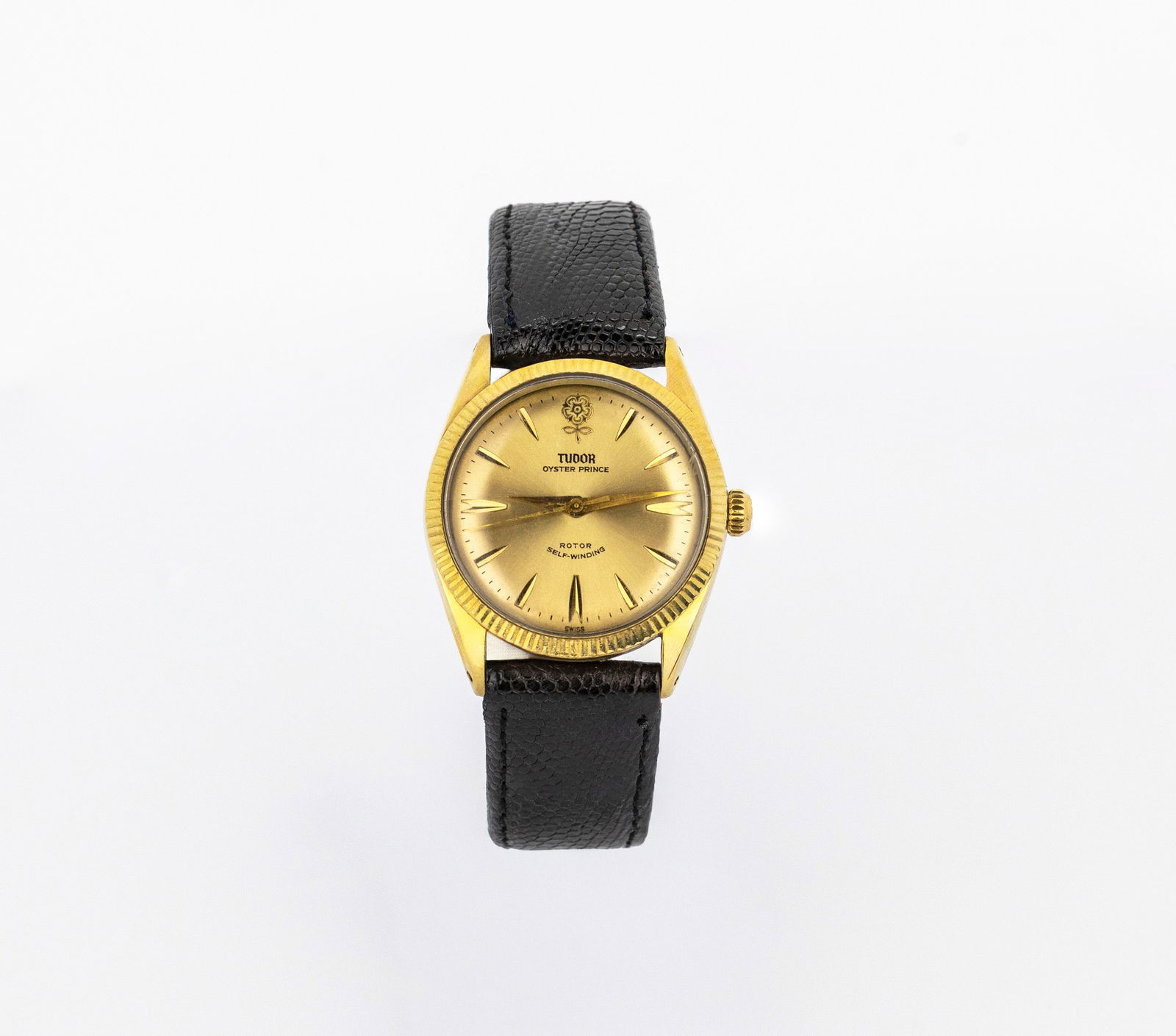 Vintage Tudor Oyster Prince "Big Rose" 7963 Gold-Capped Automatic Watch,1960 (1 of 11)