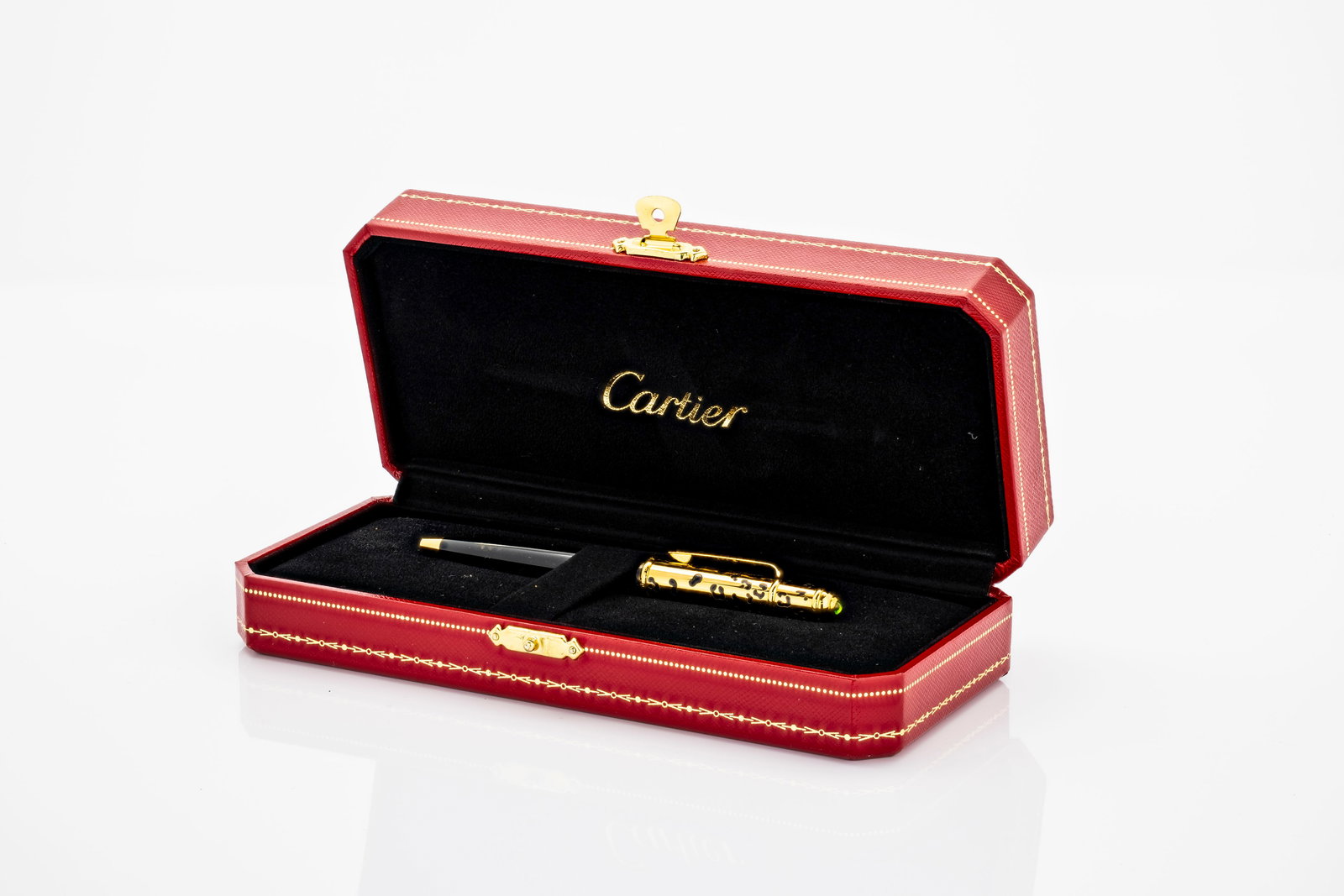 Cartier "Panthere de Cartier" Gold-Plated Ballpoint Pen (1 of 7)